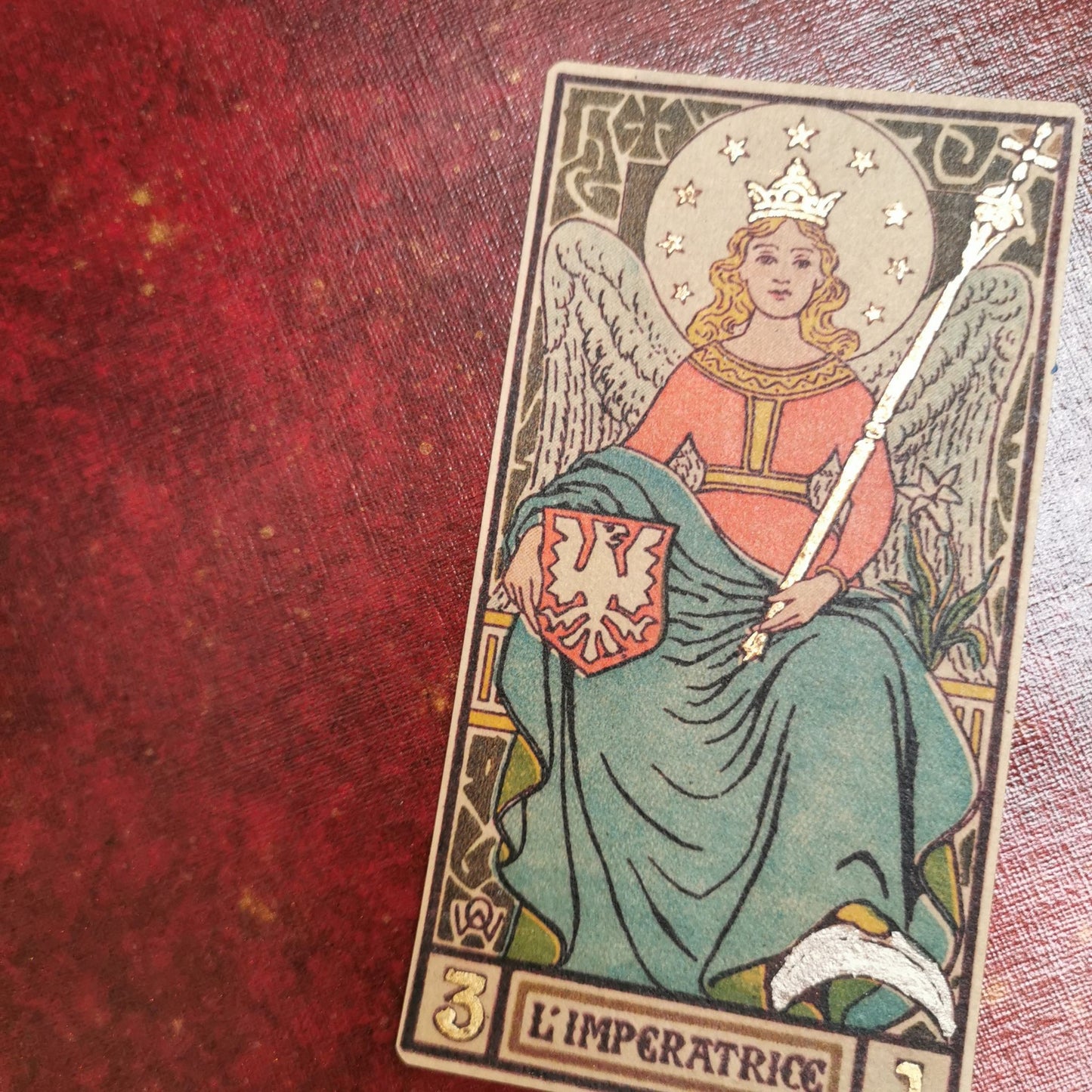 Tarot d’Oswald Wirth – Édition artisanale de luxe - 22 arcanes majeures