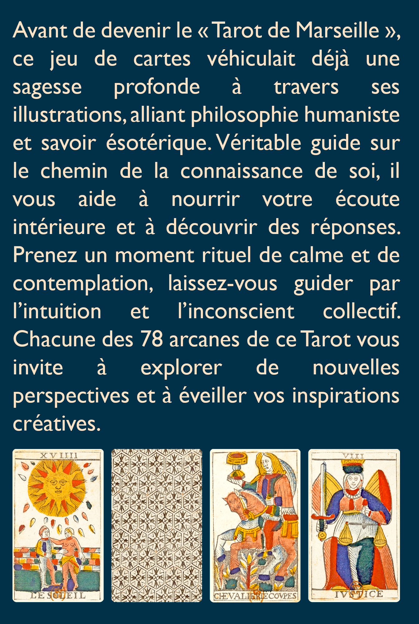 Tarot historique de Jean Noblet 1650 à Paris- Edition - 78 cartes